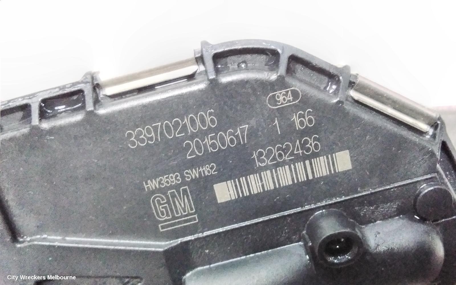 HOLDEN ASTRA WIPER MOTOR, FRONT, PJ, 12/2014 ONWARDS