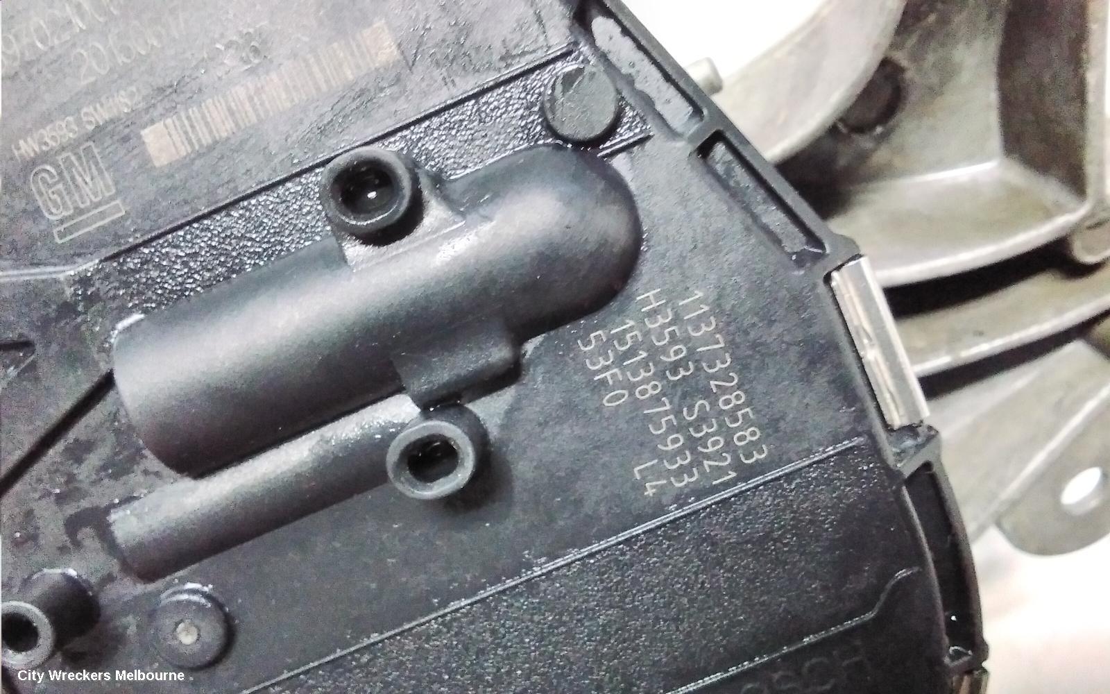 HOLDEN ASTRA WIPER MOTOR, FRONT, PJ, 12/2014 ONWARDS