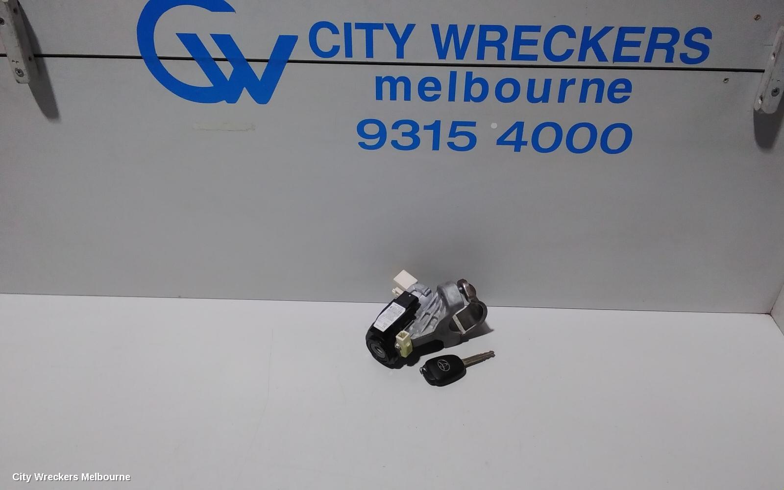 TOYOTA YARIS IGNITION W/ KEY, NCP13#, 1.3, MANUAL T/M, 08/2011 - 12/2019