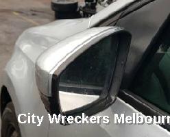 VOLKSWAGEN POLO LEFT DOOR MIRROR, 6R, HEATED TYPE, 05/2010 - 05/2014