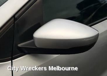VOLKSWAGEN POLO LEFT DOOR MIRROR, 6R, HEATED TYPE, 05/2010 - 05/2014