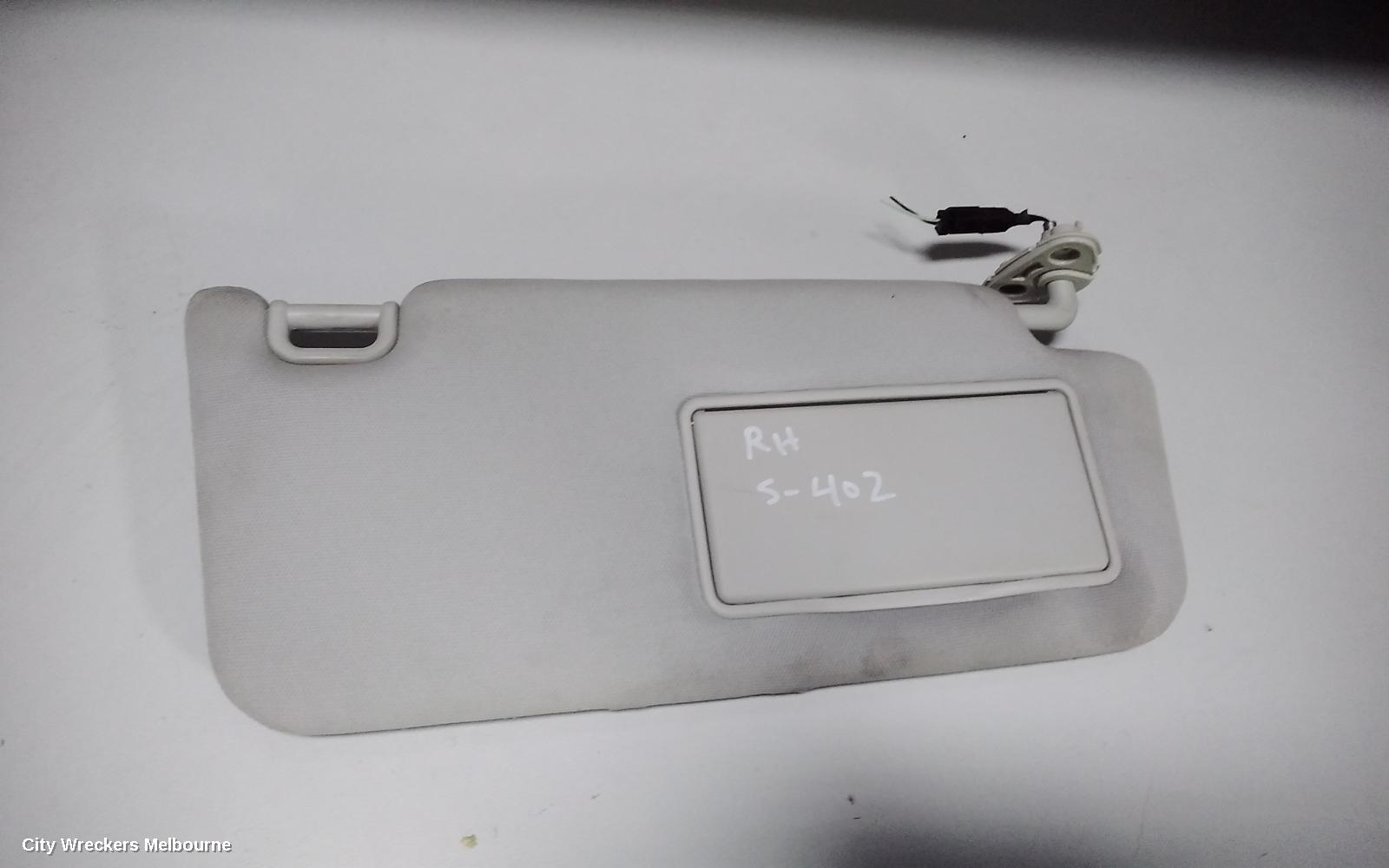 SUBARU OUTBACK SUNVISOR, 6TH GEN, RH SIDE, 08/2014 ONWARDS