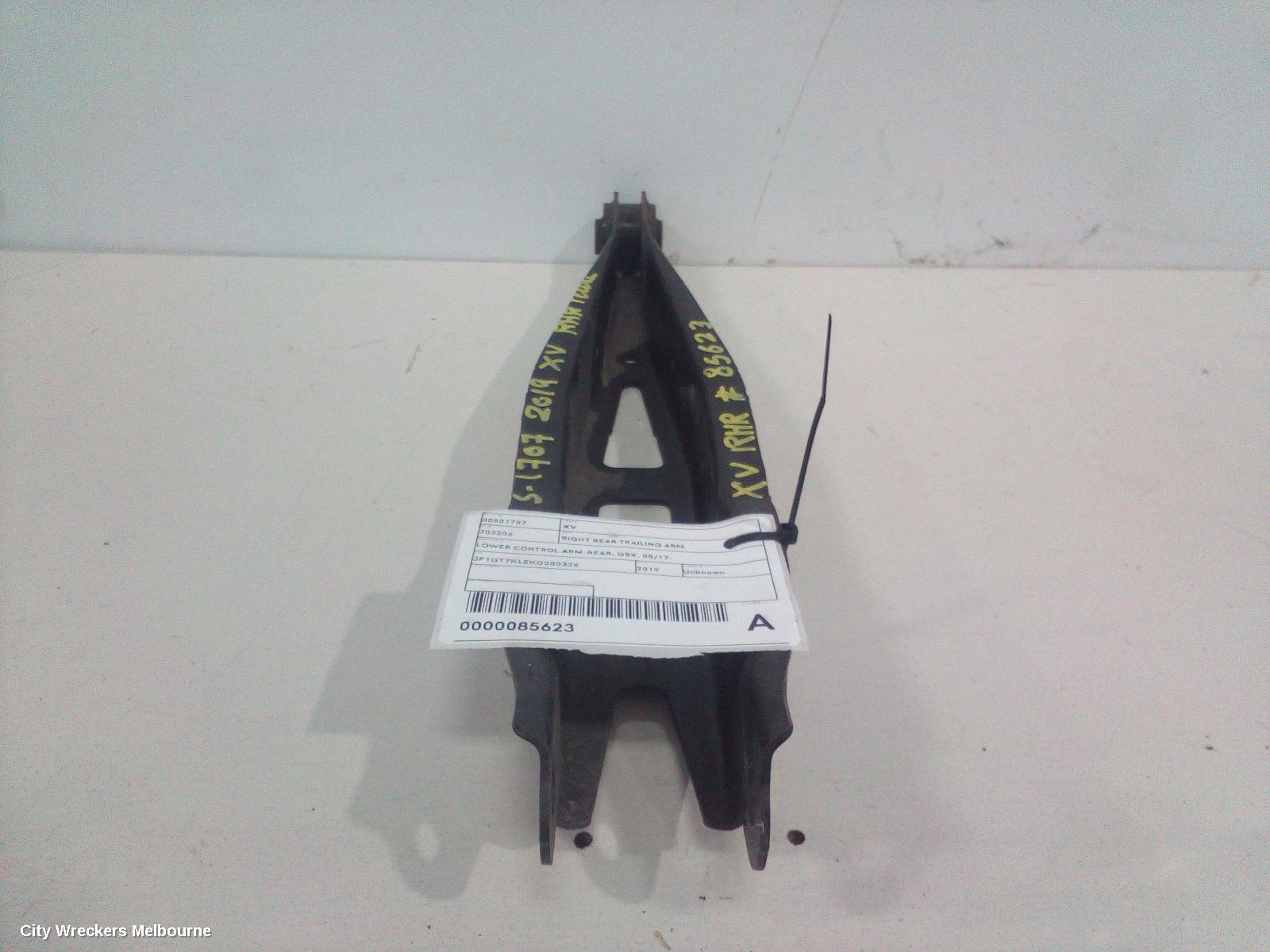 SUBARU XV RIGHT REAR TRAILING ARM, LOWER CONTROL ARM-REAR, G5X, 05/2017 ONWARDS