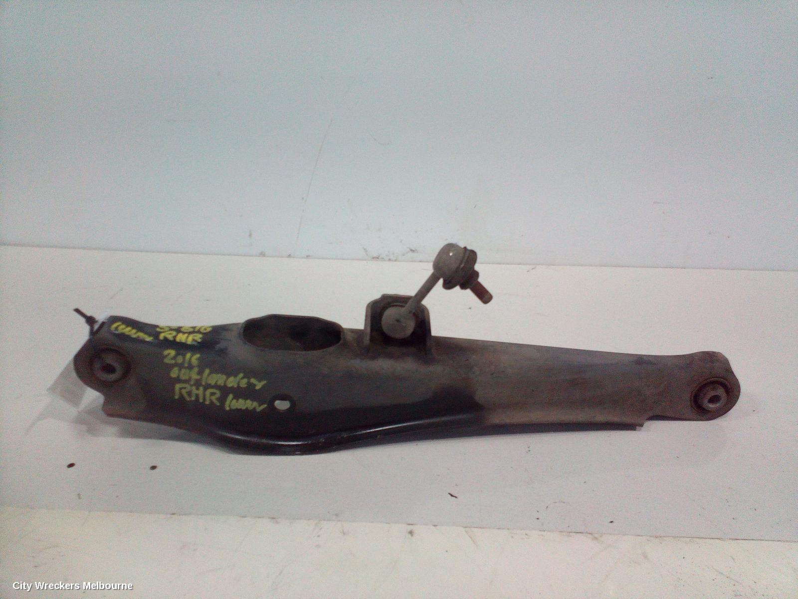 MITSUBISHI OUTLANDER RIGHT REAR TRAILING ARM, TRAILING ARM, ZJ-ZL, 10/2012 - 07/2021