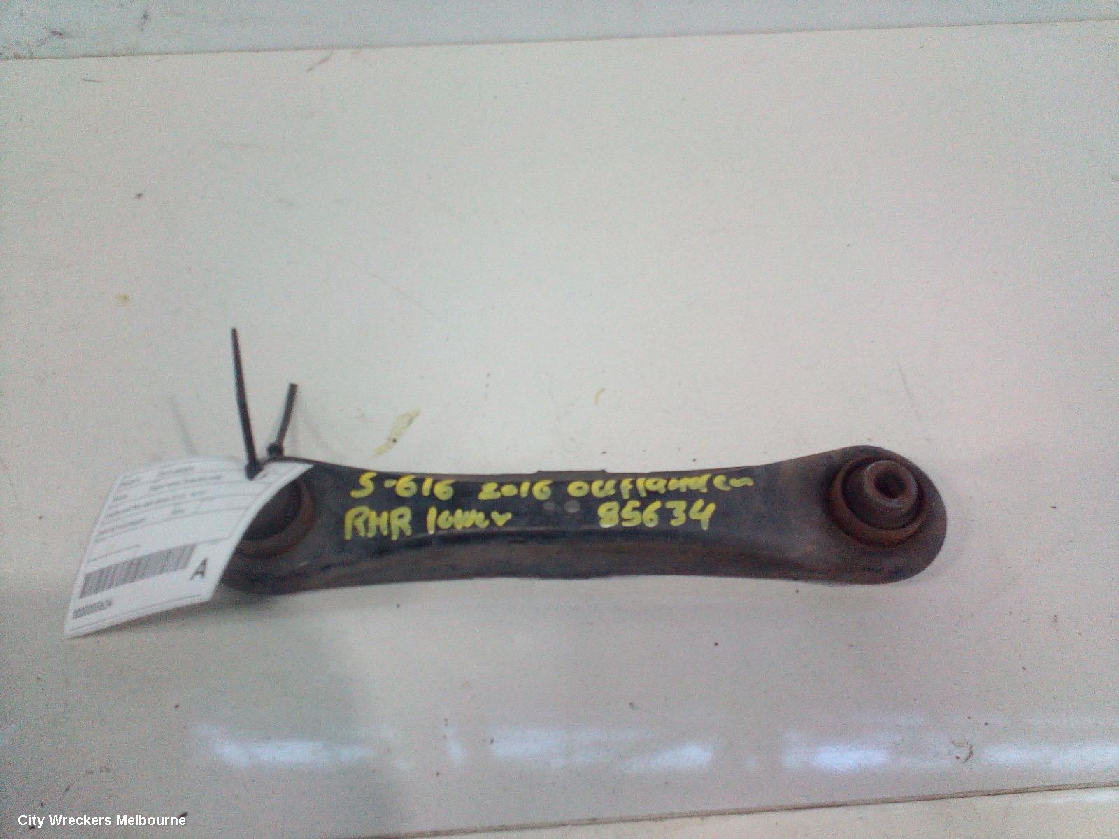 MITSUBISHI OUTLANDER RIGHT REAR TRAILING ARM, LOWER CONTROL ARM-REAR, ZJ-ZL, 10/2012 ONWARDS