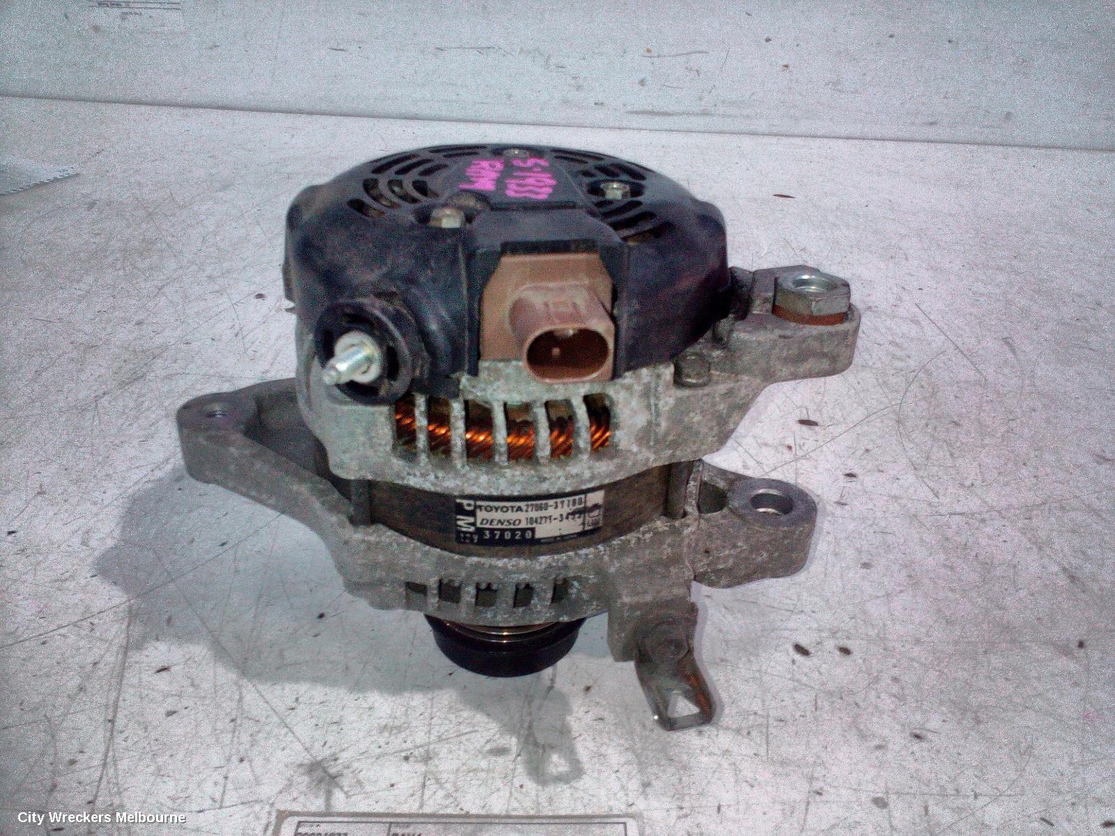 TOYOTA RAV4 ALTERNATOR, PETROL, 2.0, 3ZR-FE, 100AMP, ZSA42R, 12/2012 - 11/2018