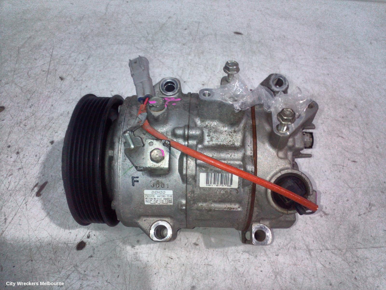 TOYOTA RAV4 A/C COMPRESSOR, ZSA42R, 2.0, PETROL, 12/2012 - 11/2018