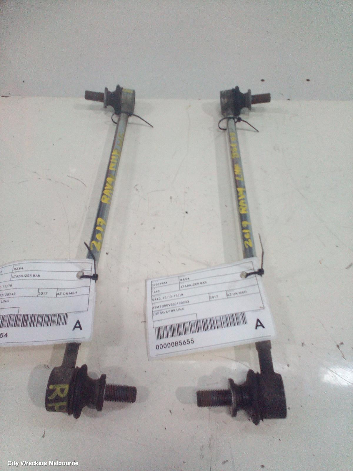 TOYOTA RAV4 STABILISER BAR, XA40, 12/2012 - 12/2018