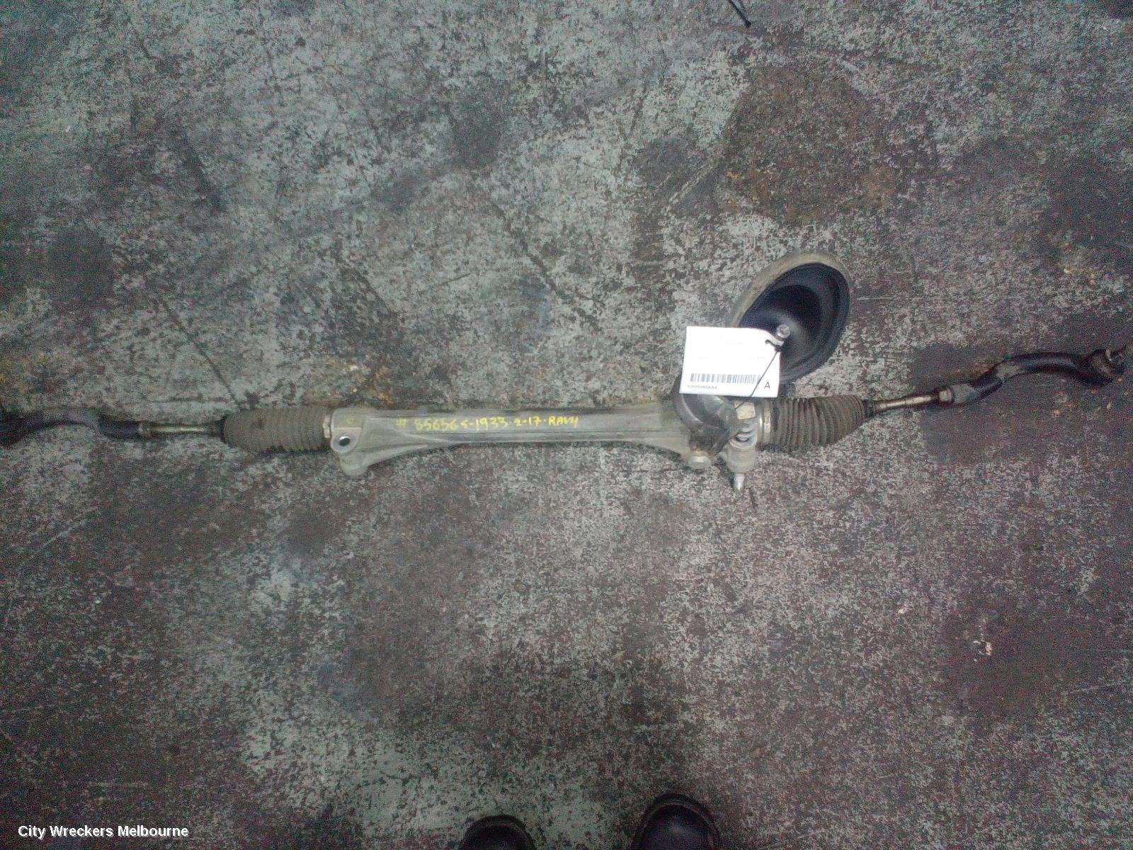 TOYOTA RAV4 STEERING BOX/RACK, ZSA42R, 2.0, PETROL, GXL, 12/2015 - 11/2018