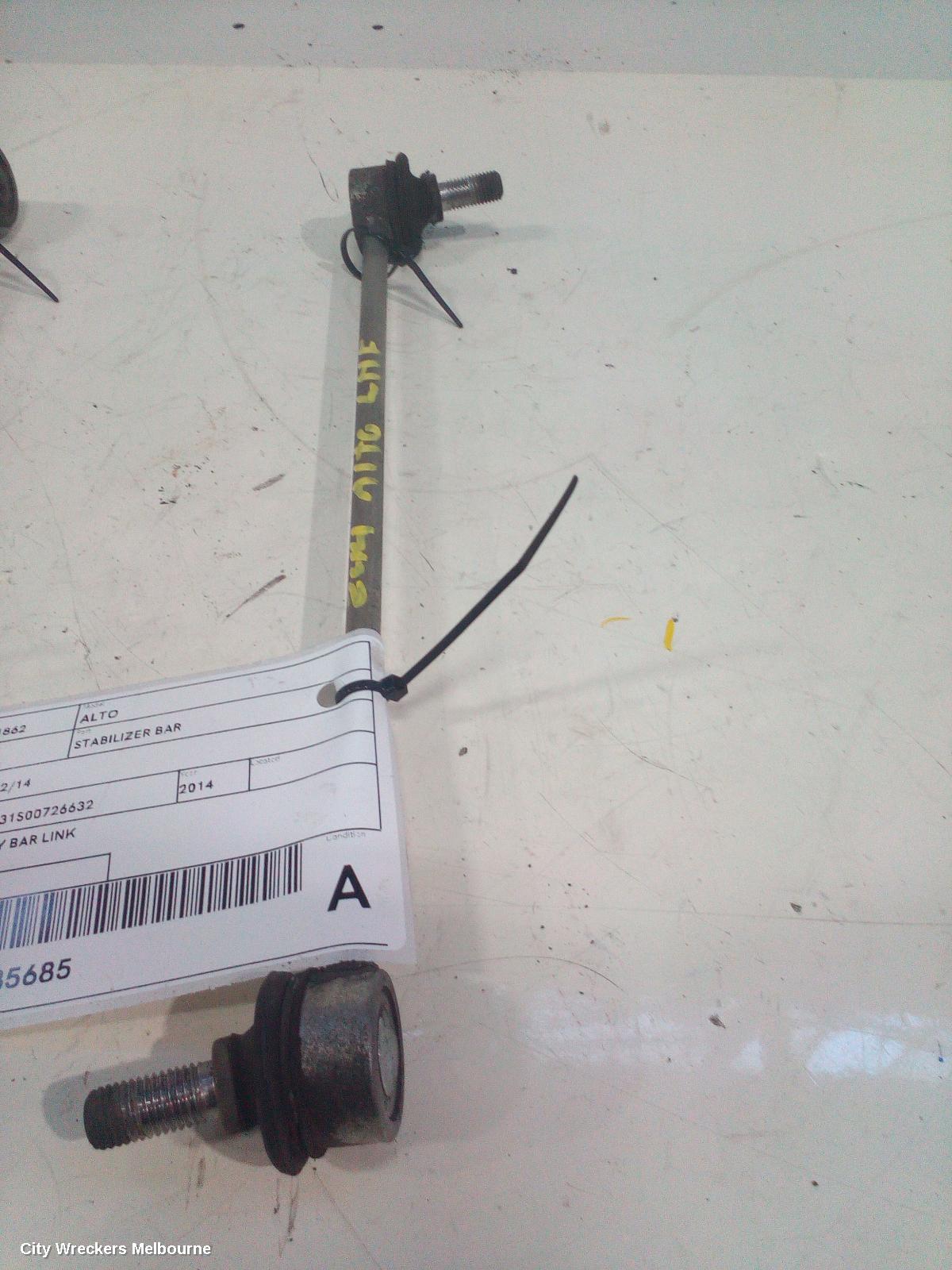 SUZUKI ALTO STABILISER BAR, 07/2009 - 12/2014