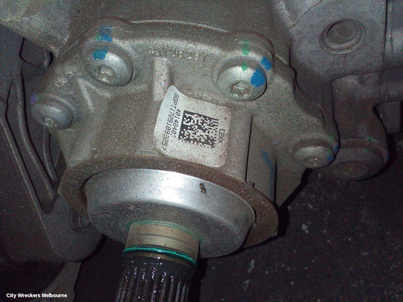 HOLDEN COMMODORE TRANSFER CASE, ZB, 10/2017 - 12/2020
