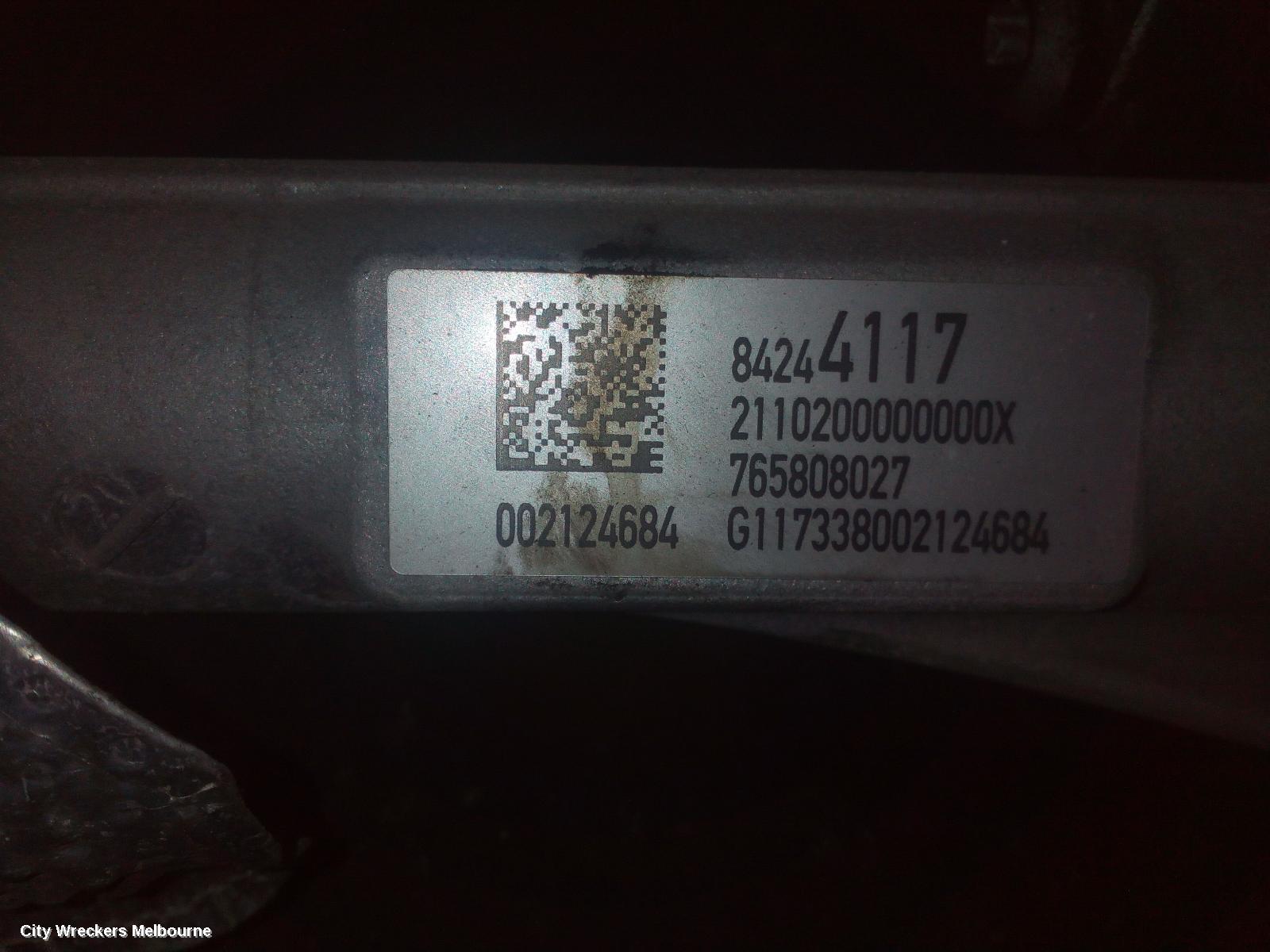 HOLDEN COMMODORE STEERING BOX/RACK, ZB, 10/2017 - 12/2020