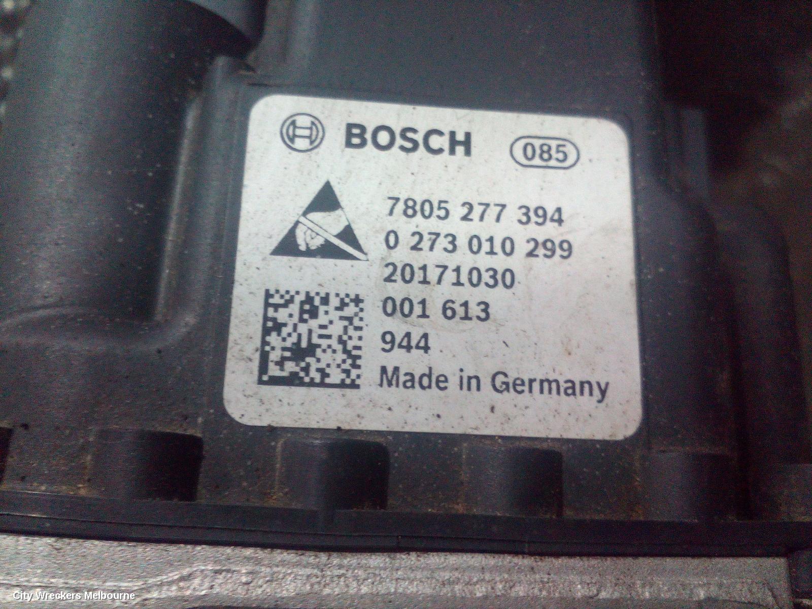 HOLDEN COMMODORE STEERING BOX/RACK, ZB, 10/2017 - 12/2020