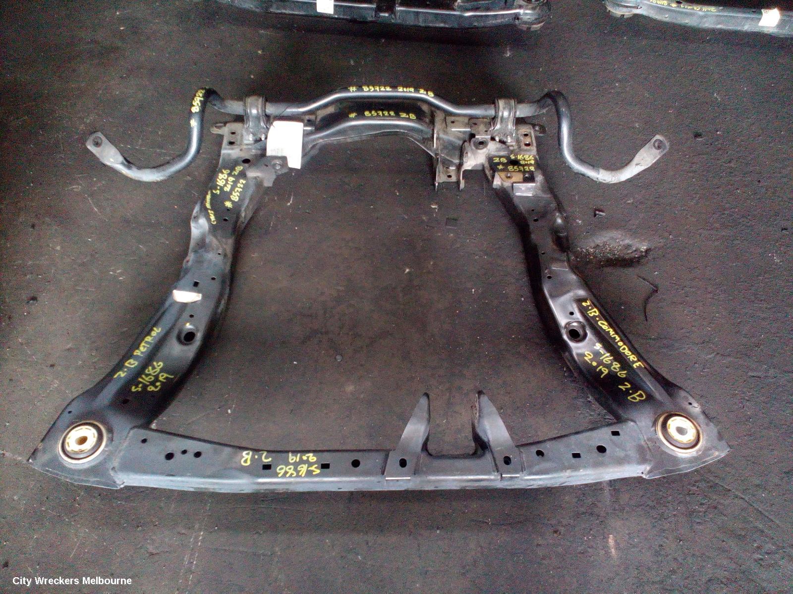 HOLDEN COMMODORE FRT XMEMBER/CRADLE, PETROL, 3.6, AWD, ZB, 10/2017 - 12/2020