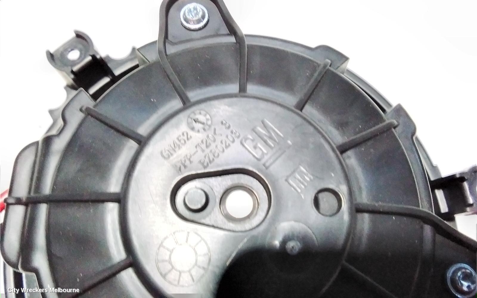 HOLDEN COMMODORE HEATER FAN MOTOR, ZB, 10/2017 - 12/2020