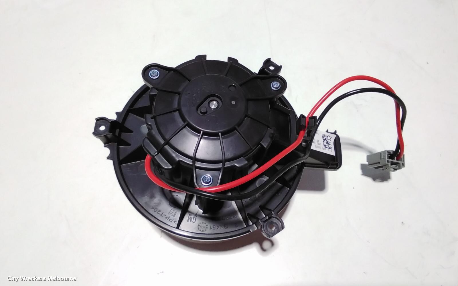 HOLDEN COMMODORE HEATER FAN MOTOR, ZB, 10/2017 - 12/2020