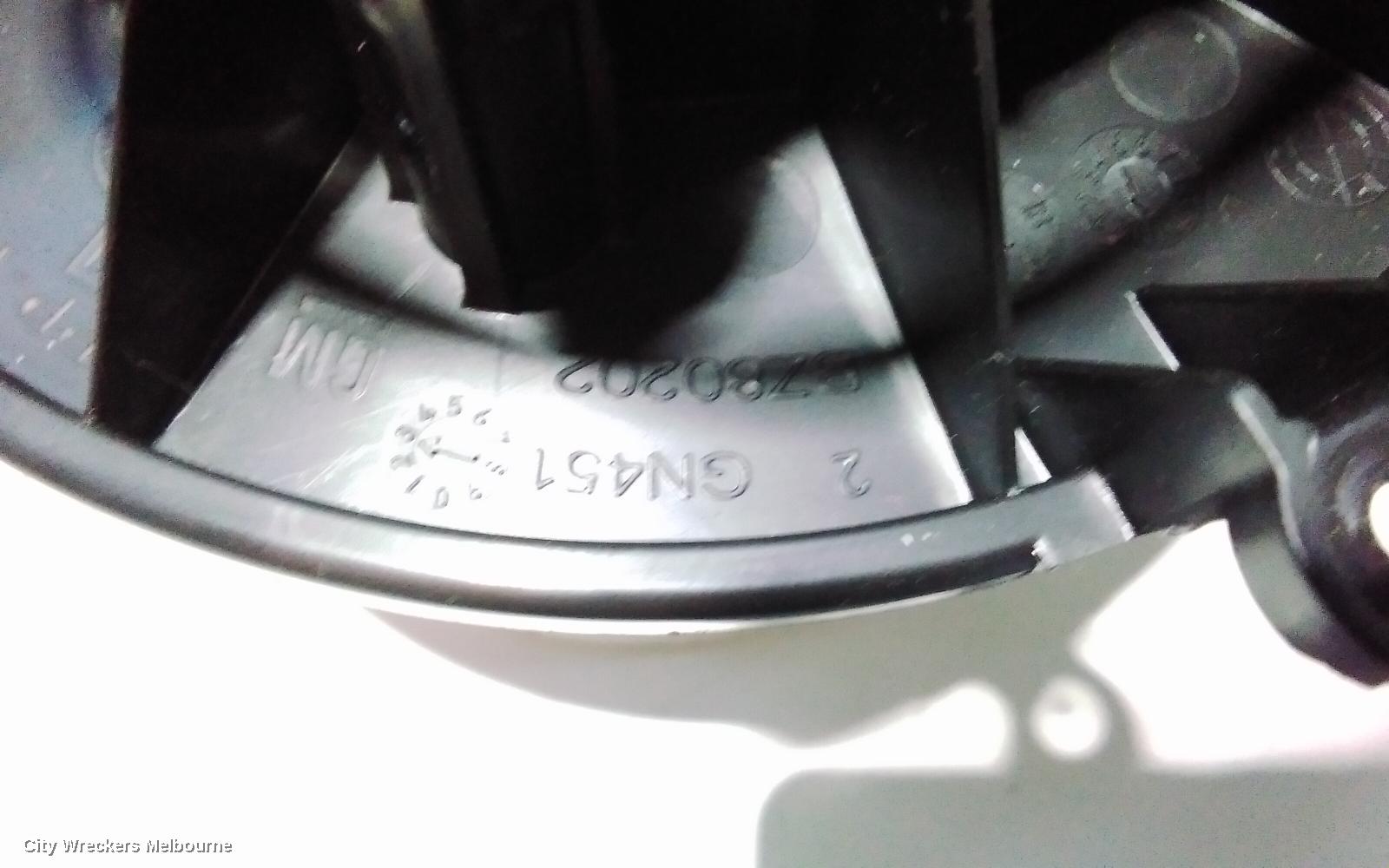 HOLDEN COMMODORE HEATER FAN MOTOR, ZB, 10/2017 - 12/2020