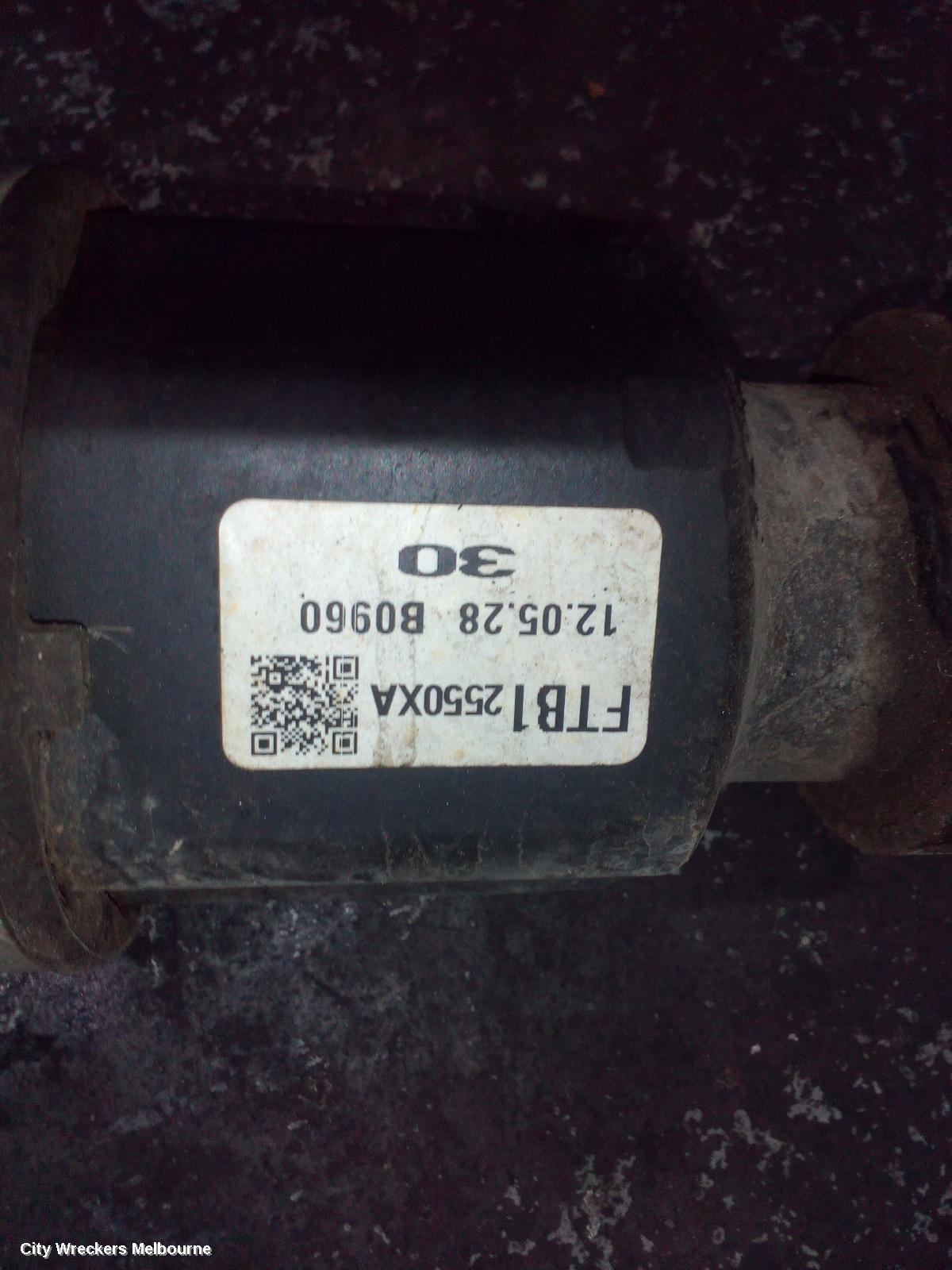 MAZDA CX5 RIGHT DRIVESHAFT, FRONT, FWD, AUTO T/M, PETROL, 2.0, KE, 02/2012 - 12/2016