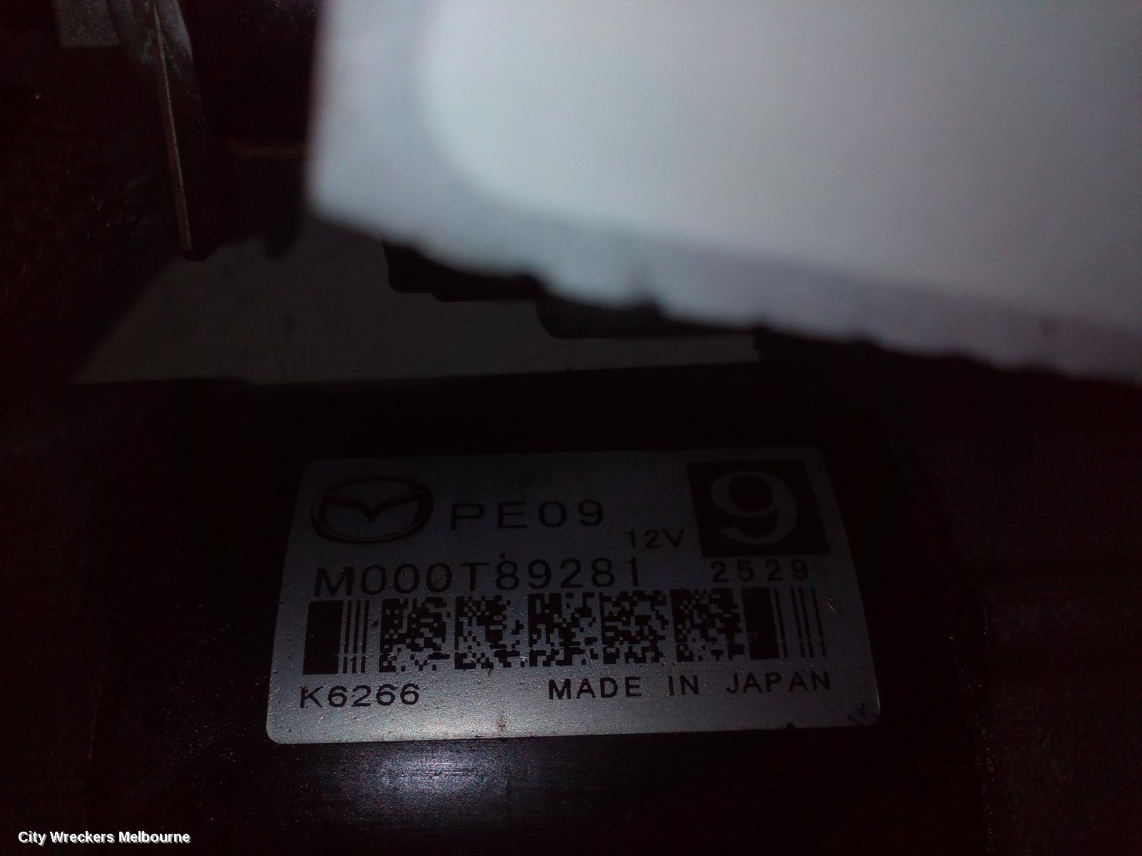 MAZDA CX5 STARTER, PETROL, 2.0/2.5, KE, 03/2012 - 12/2016