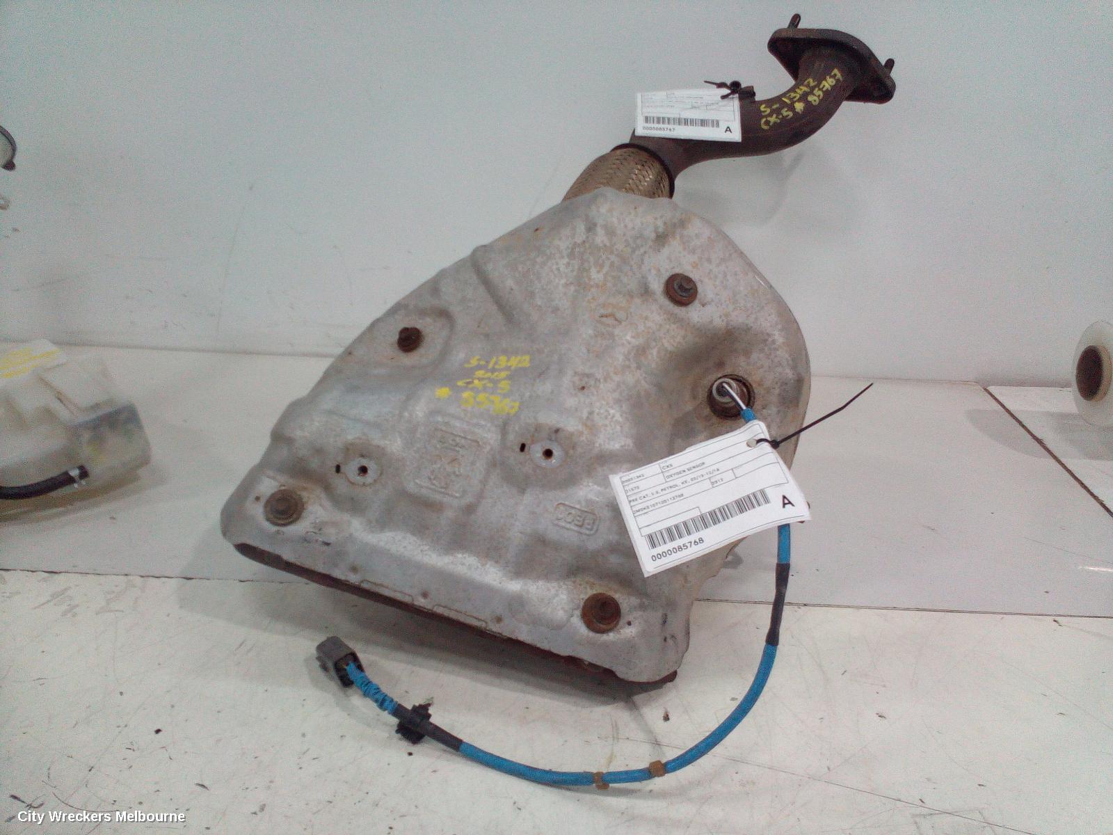 MAZDA CX5 CATALYTIC CONVERTER, MANIFOLD-CAT TYPE, PETROL, 2.0, KE, 02/2012 - 12/2016