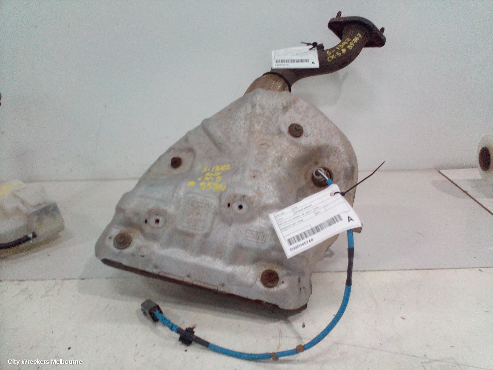 MAZDA CX5 CATALYTIC CONVERTER, MANIFOLD-CAT TYPE, PETROL, 2.0, KE, 02/2012 - 12/2016