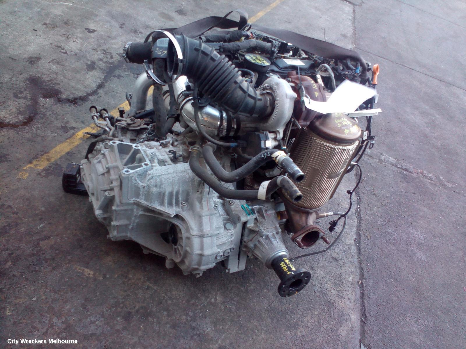 HYUNDAI SANTA FE TRANS/GEARBOX, AUTO, DIESEL, 2.2, D4HB, TURBO, TM, 03/2018 - 12/2020