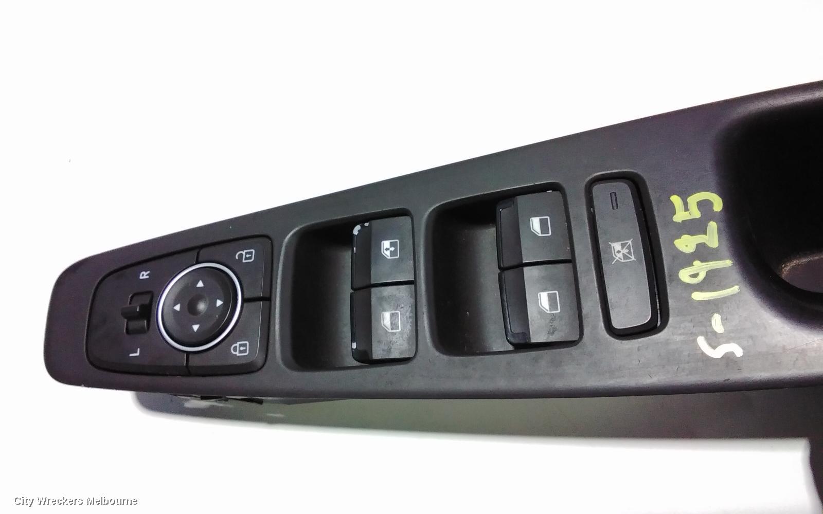 HYUNDAI SANTA FE PWR DR WIND SWITCH, RH FRONT (MASTER SWITCH), NON FOLDING MIRRORS TYPE, NON CHILD LOCK TYPE, TM, 03/2018 - 09/2020