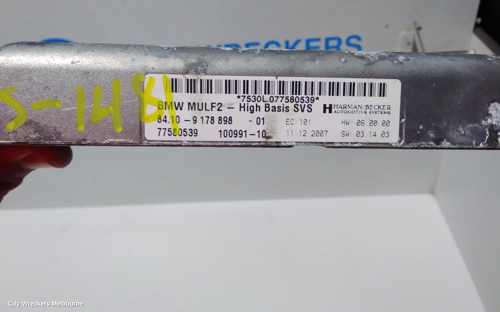 BMW 5 SERIES ECU, BLUETOOTH MODULE ONLY (MULF), E60/E61, 10/2003 - 04/2010