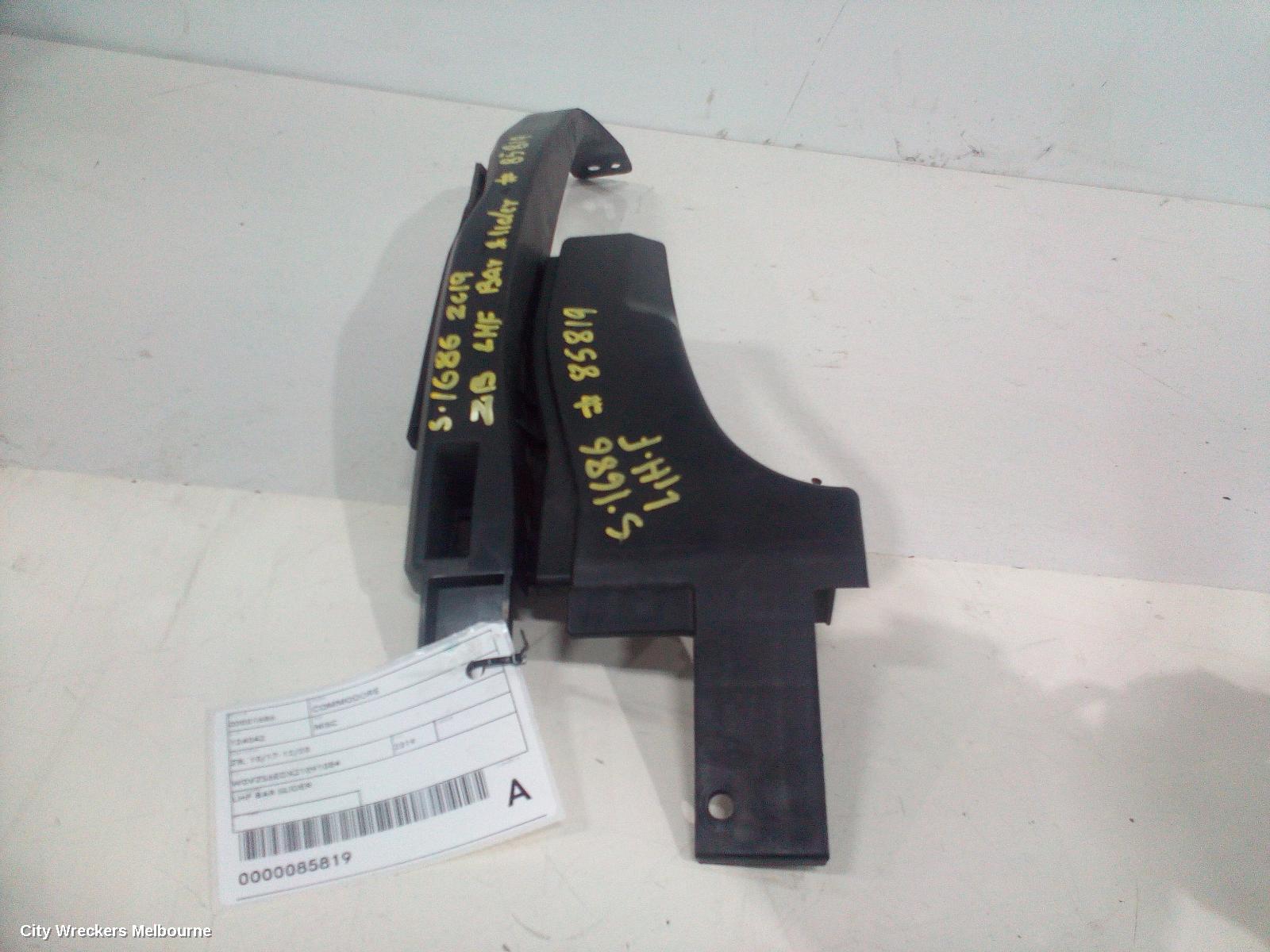 HOLDEN COMMODORE, ZB, 10/2017 - 12/2020, LHF BAR SLIDER: 85819