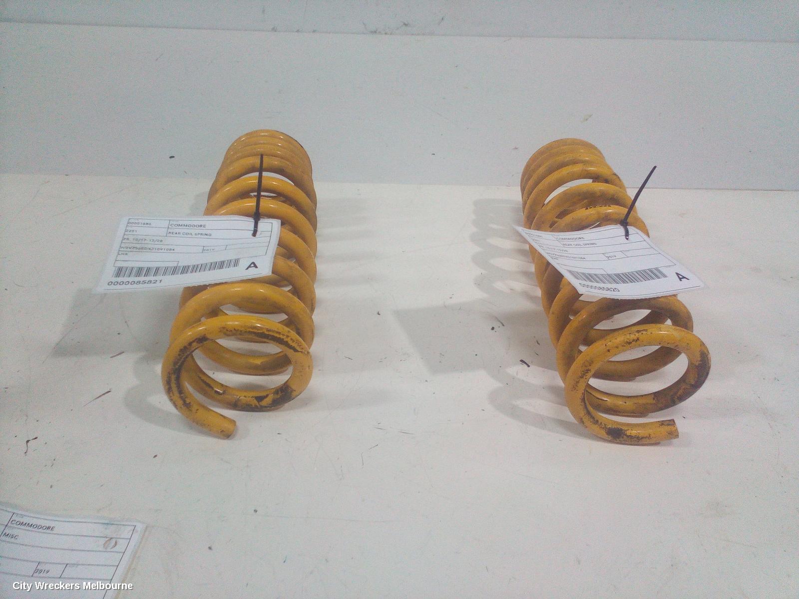 HOLDEN COMMODORE REAR COIL SPRING, ZB, 10/2017 - 12/2020