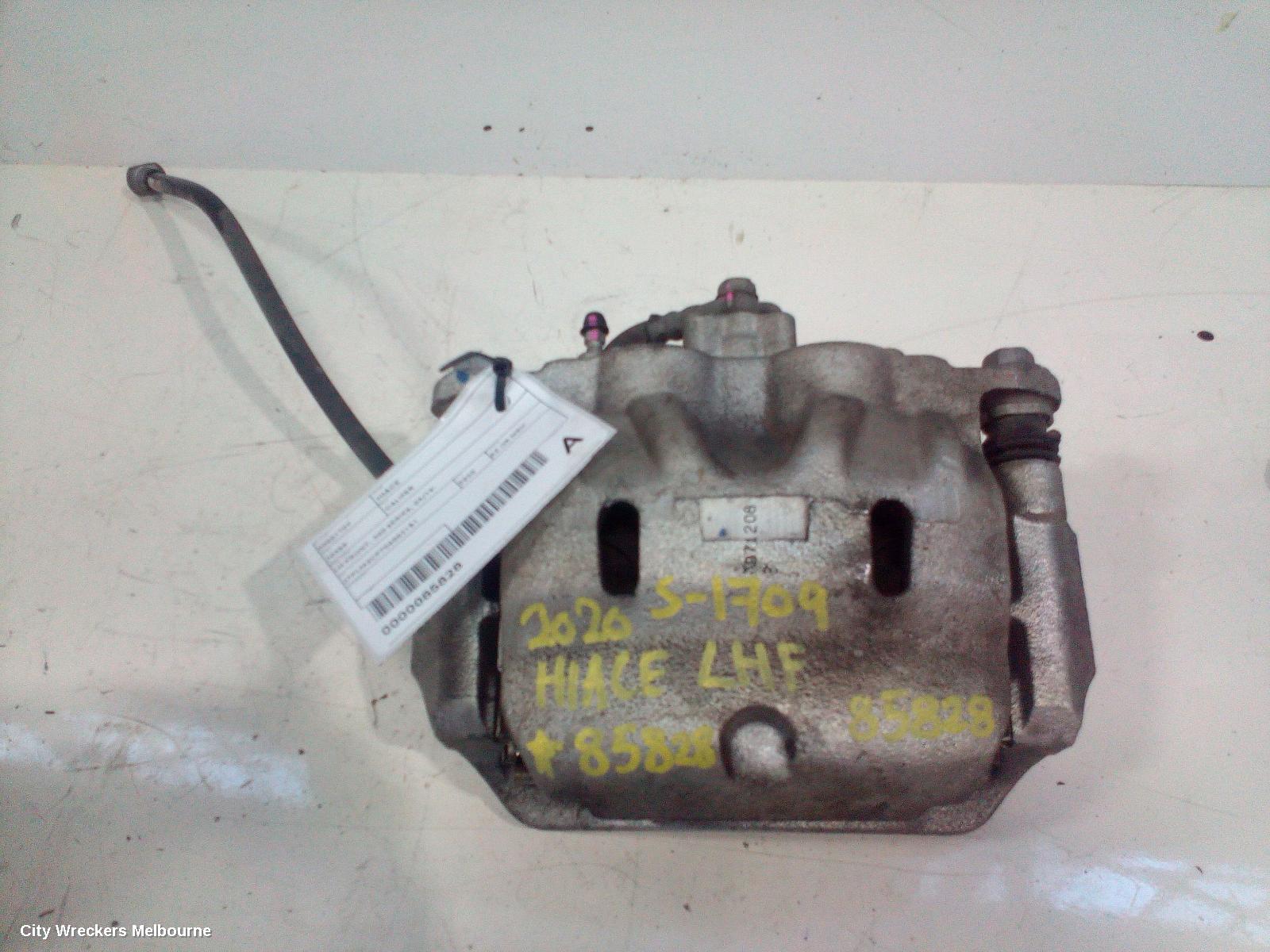 TOYOTA HIACE CALIPER, LH FRONT, 300 SERIES, 04/2019 ONWARDS
