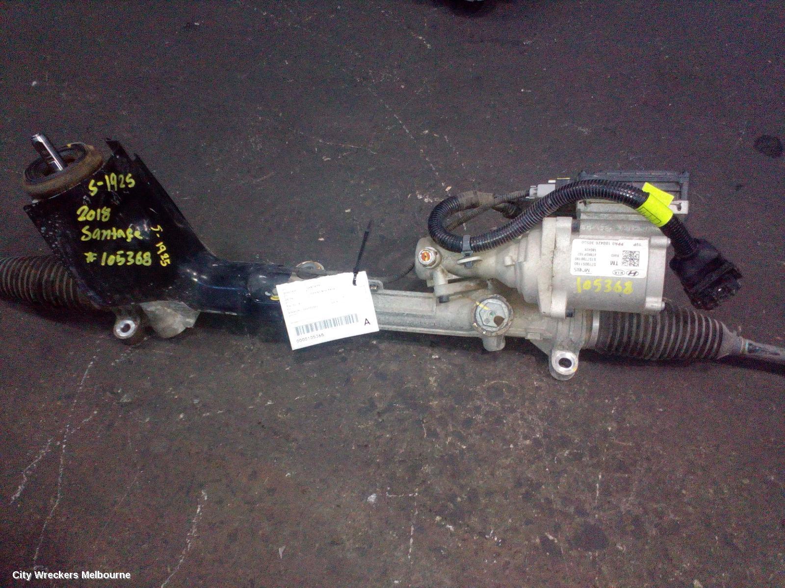 HYUNDAI SANTA FE STEERING BOX/RACK, DIESEL, 2.2, D4HB, TURBO, TM, 03/2018 - 12/2020