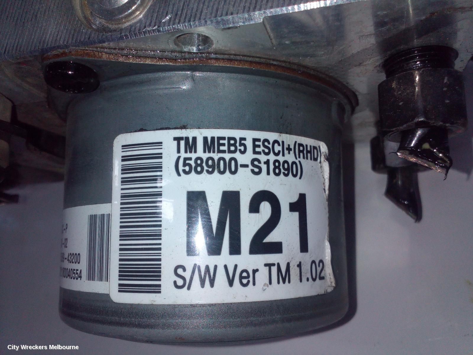 HYUNDAI SANTA FE ABS PUMP/MODULATOR, P/N 58900S1890, TM, 03/2018 ONWARDS