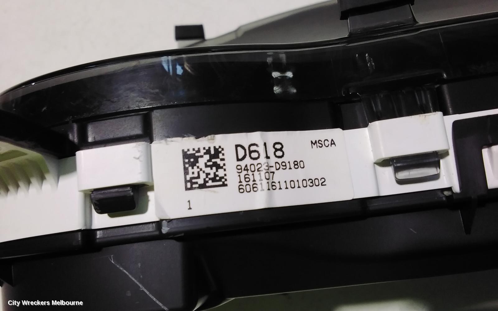 KIA SPORTAGE INSTRUMENT CLUSTER, PETROL, QL, 10/2015 - 08/2021