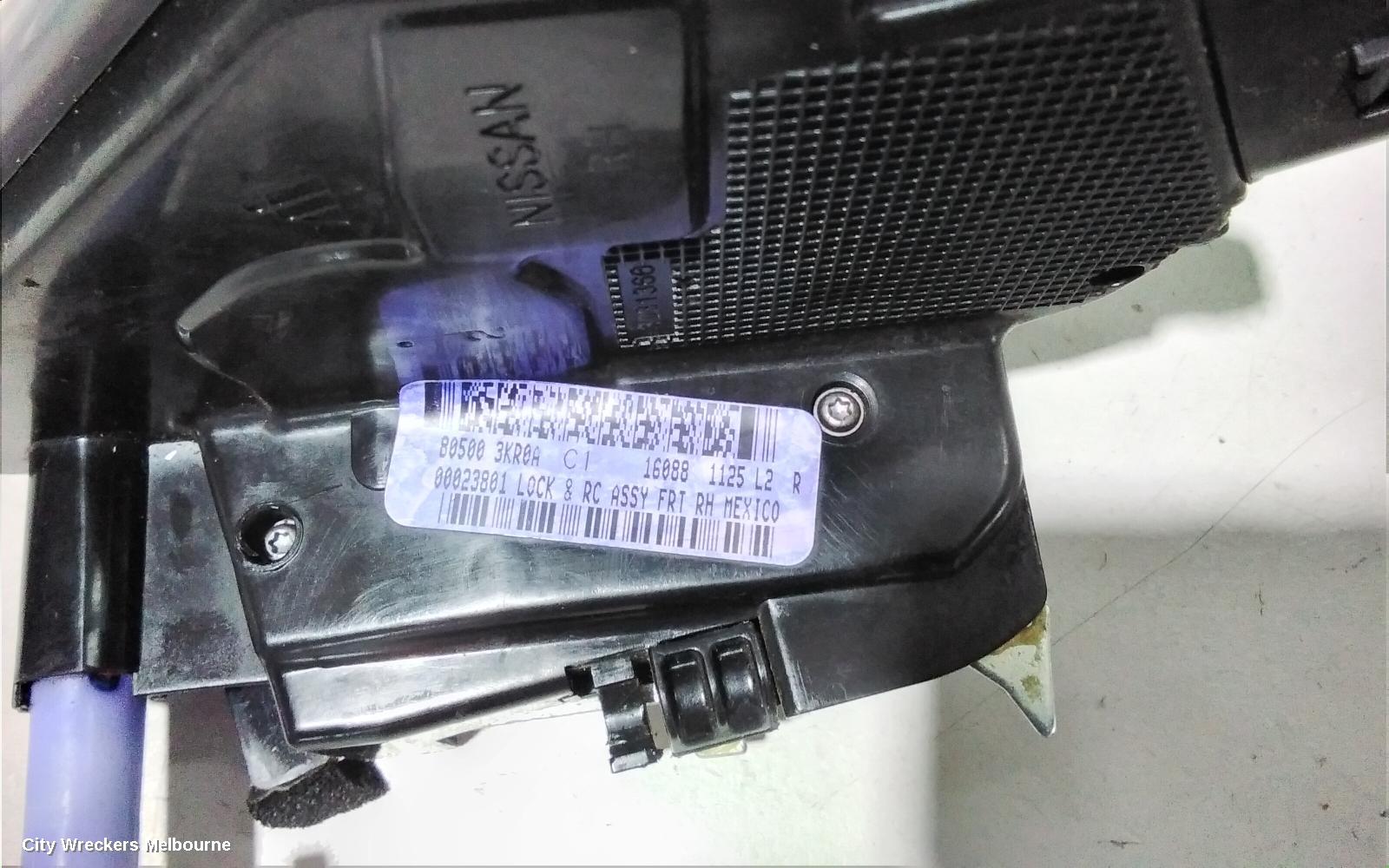 NISSAN PATHFINDER DOOR/BOOT/GATE LOCK, RIGHT FRONT DOOR LOCK, R52, 10/2013 - 04/2021