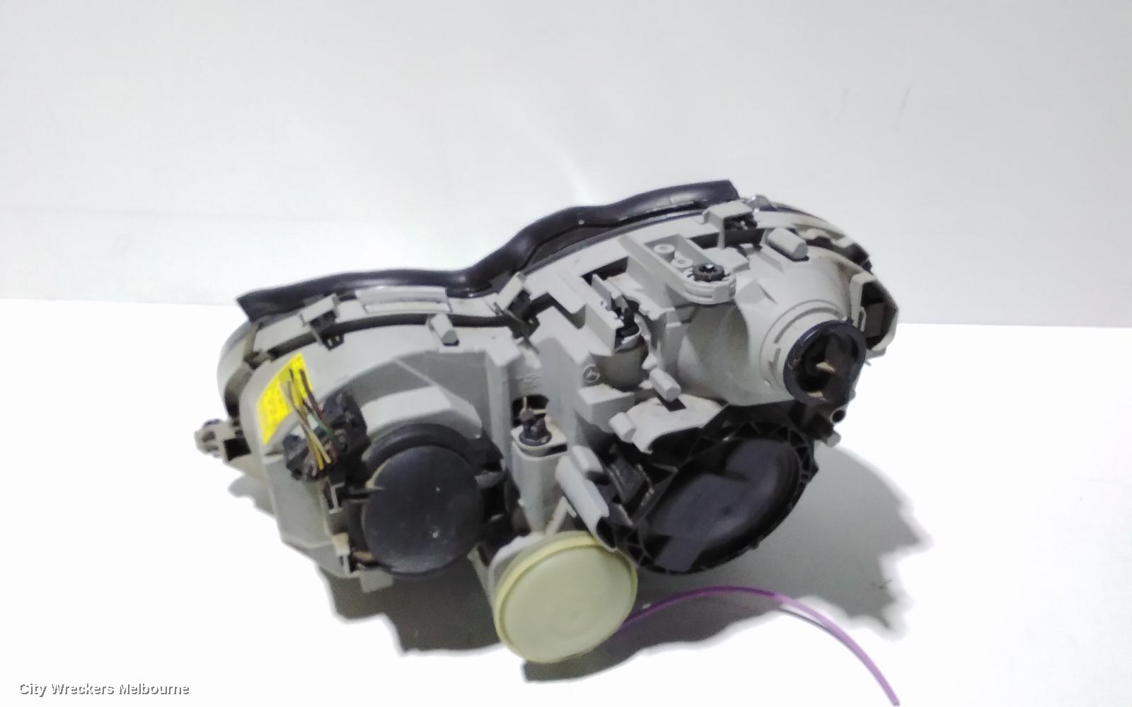 MERCEDES C CLASS RIGHT HEADLAMP, W203/S203, SEDAN/WAGON, HALOGEN TYPE, 04/2004 - 06/2007