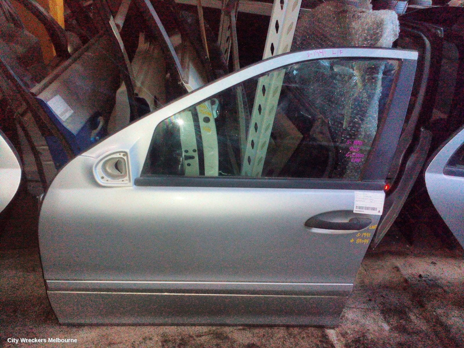 MERCEDES C CLASS LEFT FRONT DOOR, W203/S203, SEDAN/WAGON, 11/2000 - 06/2007