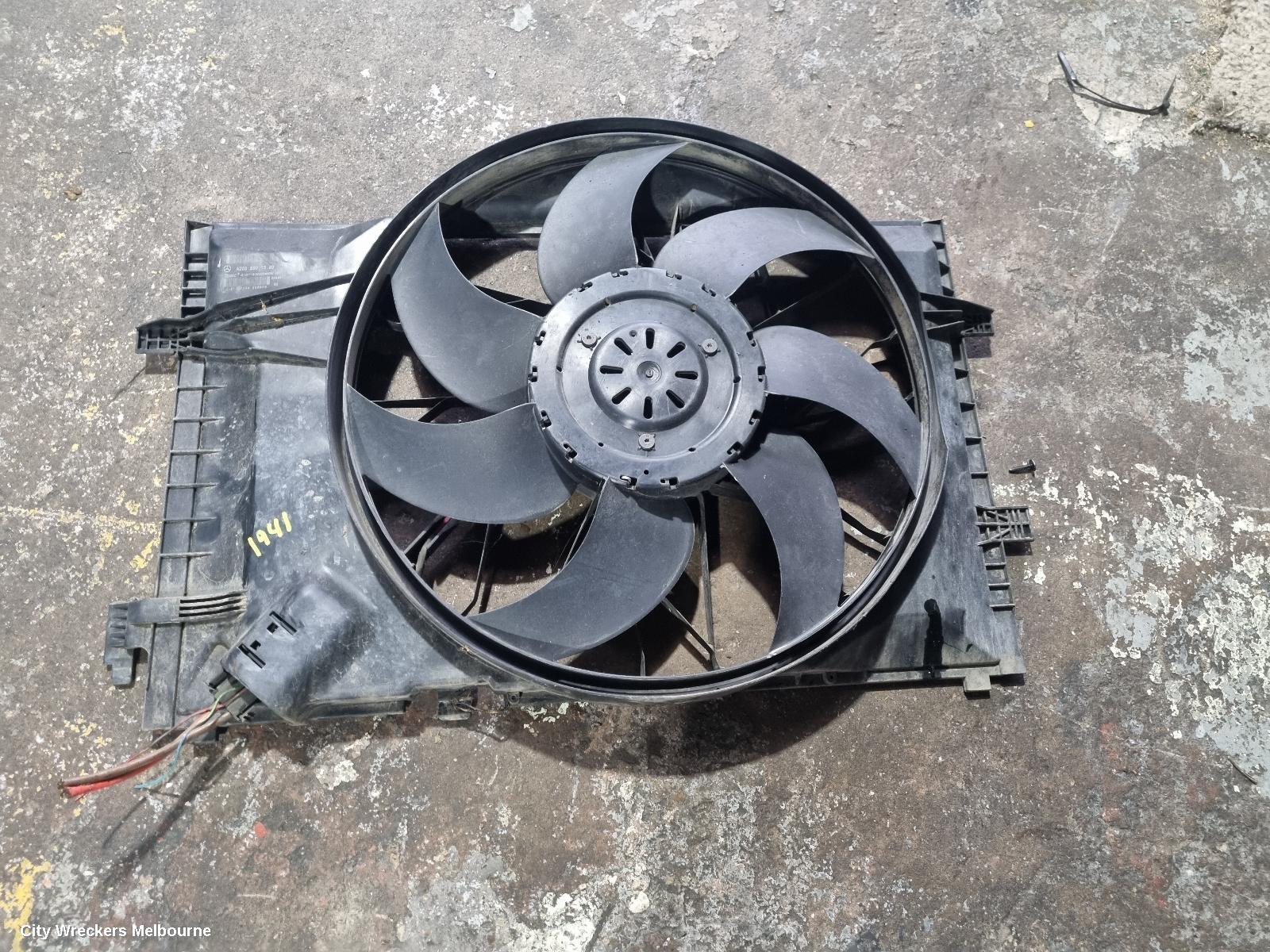MERCEDES C CLASS FAN, W203/S203/CL203, 400W, 11/2000 - 06/2007