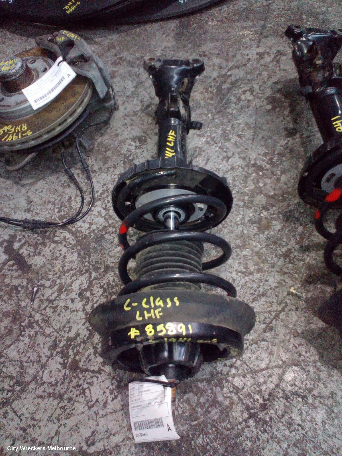 MERCEDES C CLASS LEFT FRONT STRUT, W203, 11/2000 - 06/2007
