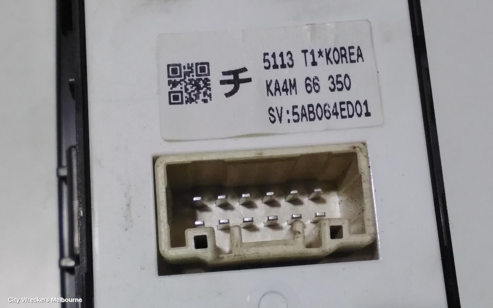 MAZDA CX5 PWR DR WIND SWITCH, RH FRONT (MASTER SWITCH), KE, 01/2015 - 12/2016