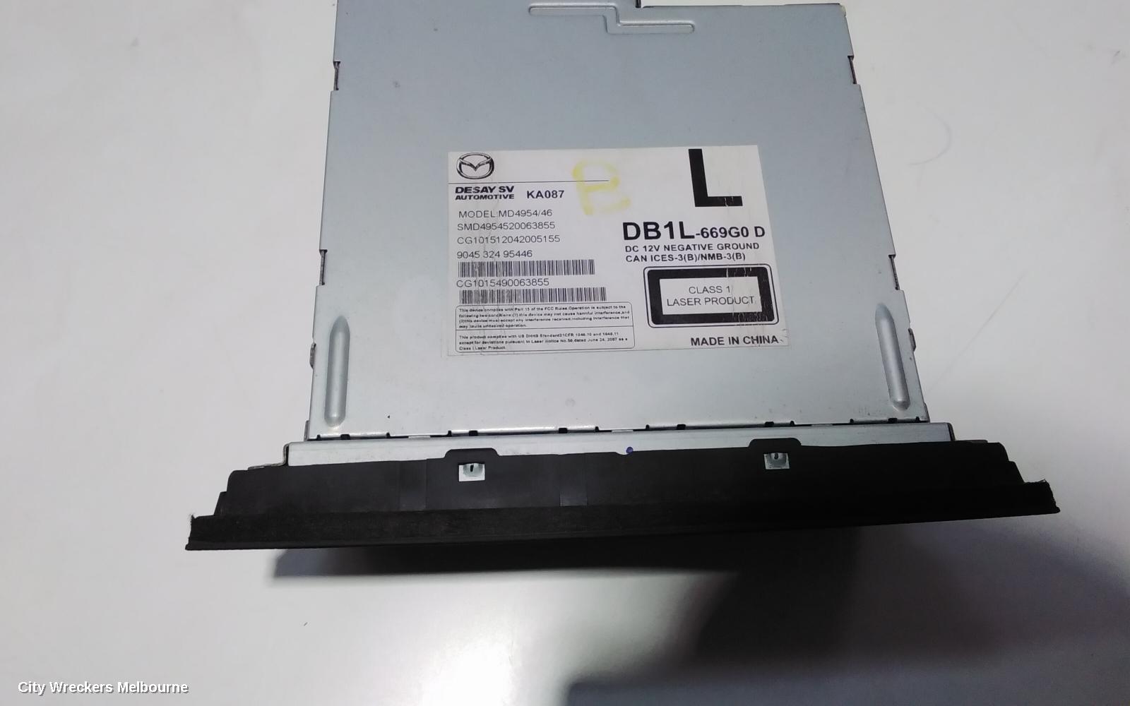 MAZDA CX3 RADIO/CD/DVD/SAT/TV, DISPLAY UNIT, DK, 03/2015 ONWARDS