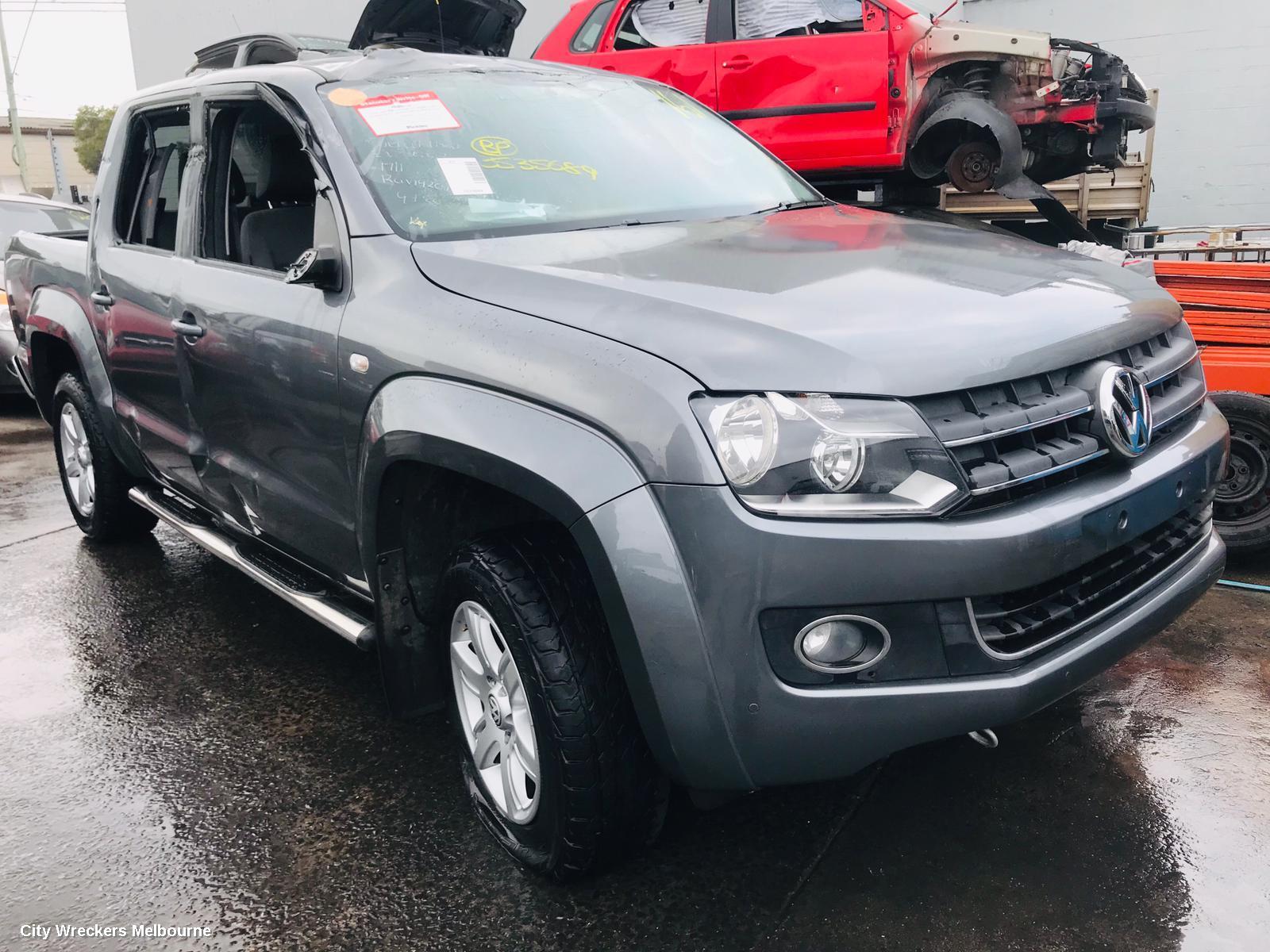 VOLKSWAGEN AMAROK RIGHT FRONT WINDOW REG/MOTOR, 2H, 12/2010 ONWARDS