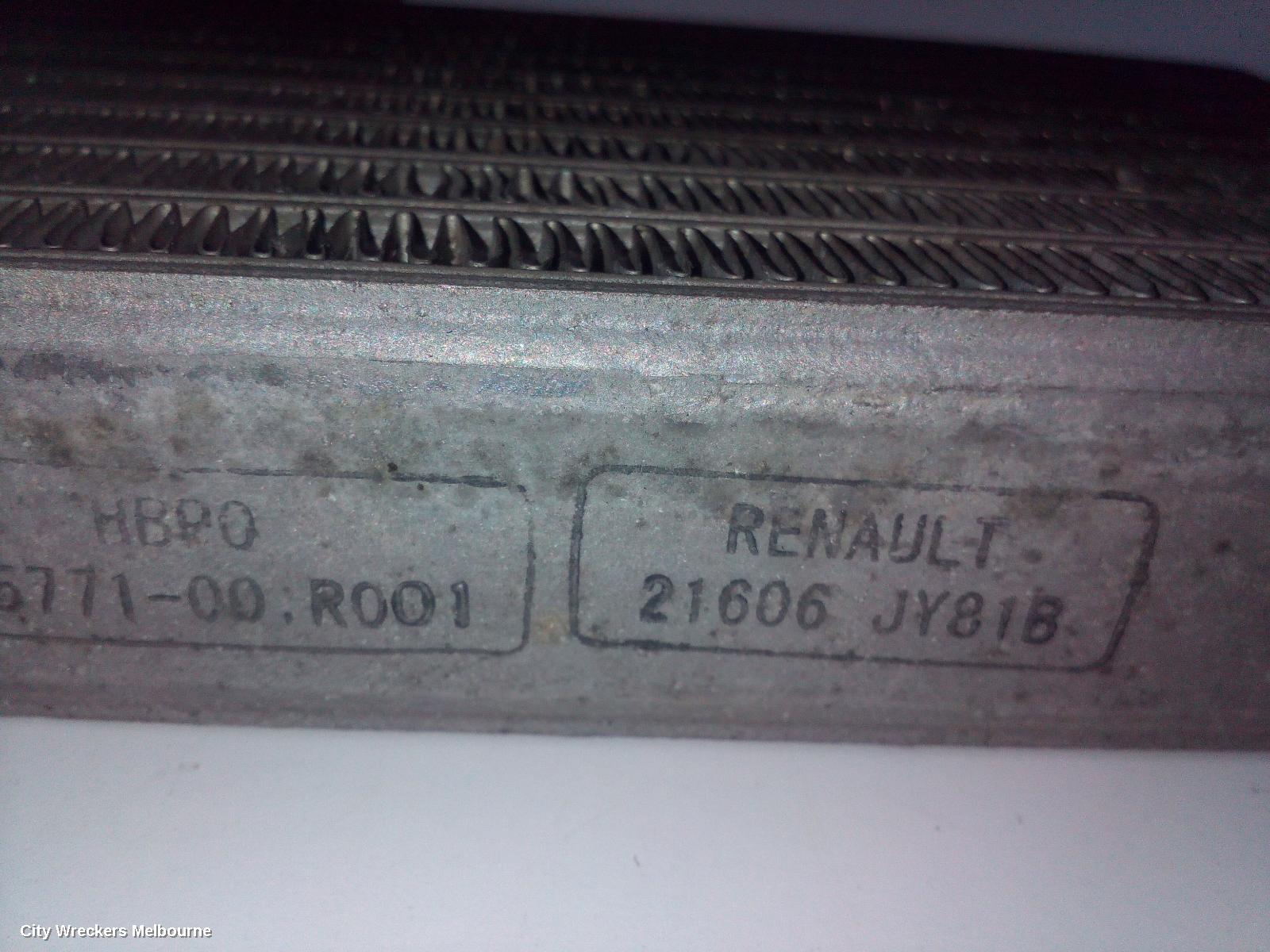 RENAULT KALEOS COOLER, H45 09/2008 - 10/2011