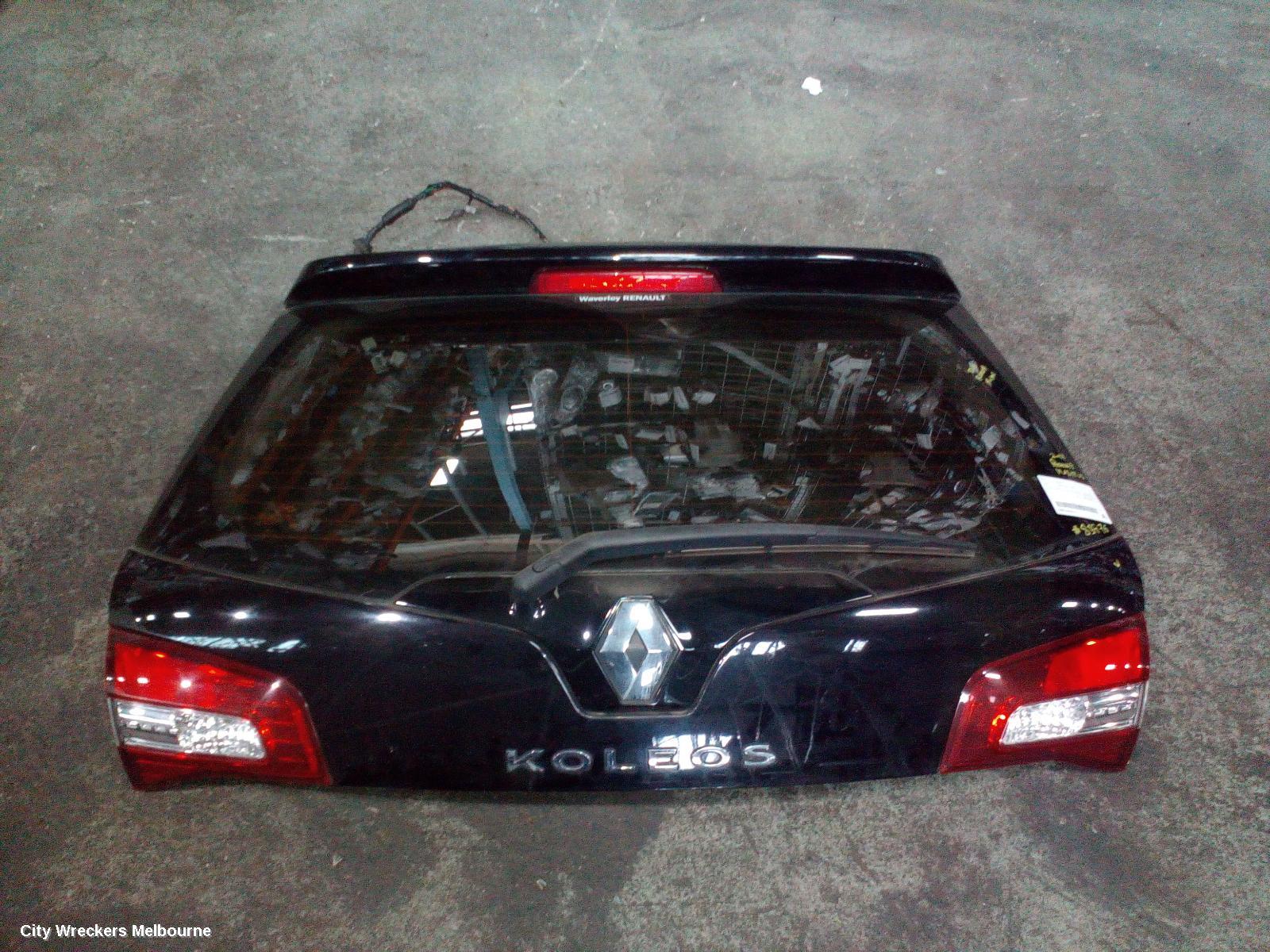 RENAULT KALEOS BOOTLID/TAILGATE, TAILGATE (UPPER), H45, NON SPOILER TYPE, , 09/2008 - 04/2016