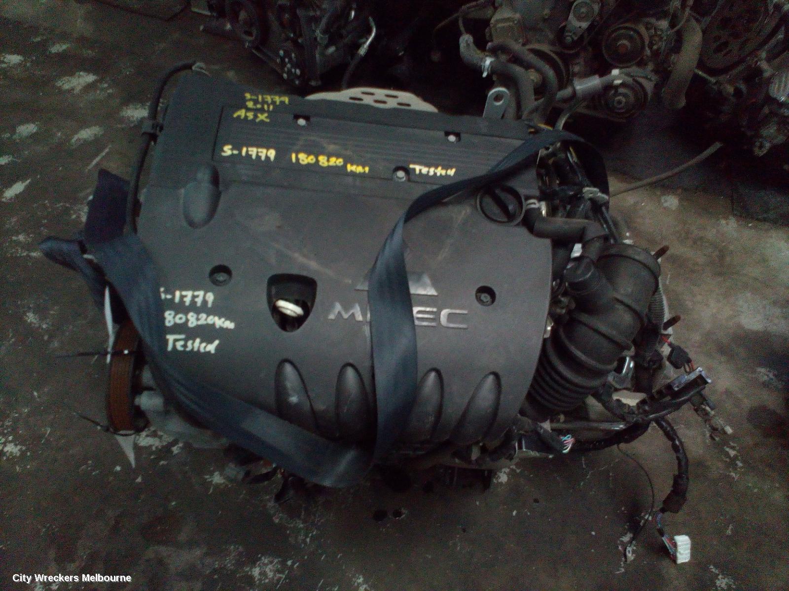 MITSUBISHI ASX STARTER, PETROL, 2.0, 1.3KW MITSUBISHI M000T38771, XA-XD, 12/2010 ONWARDS