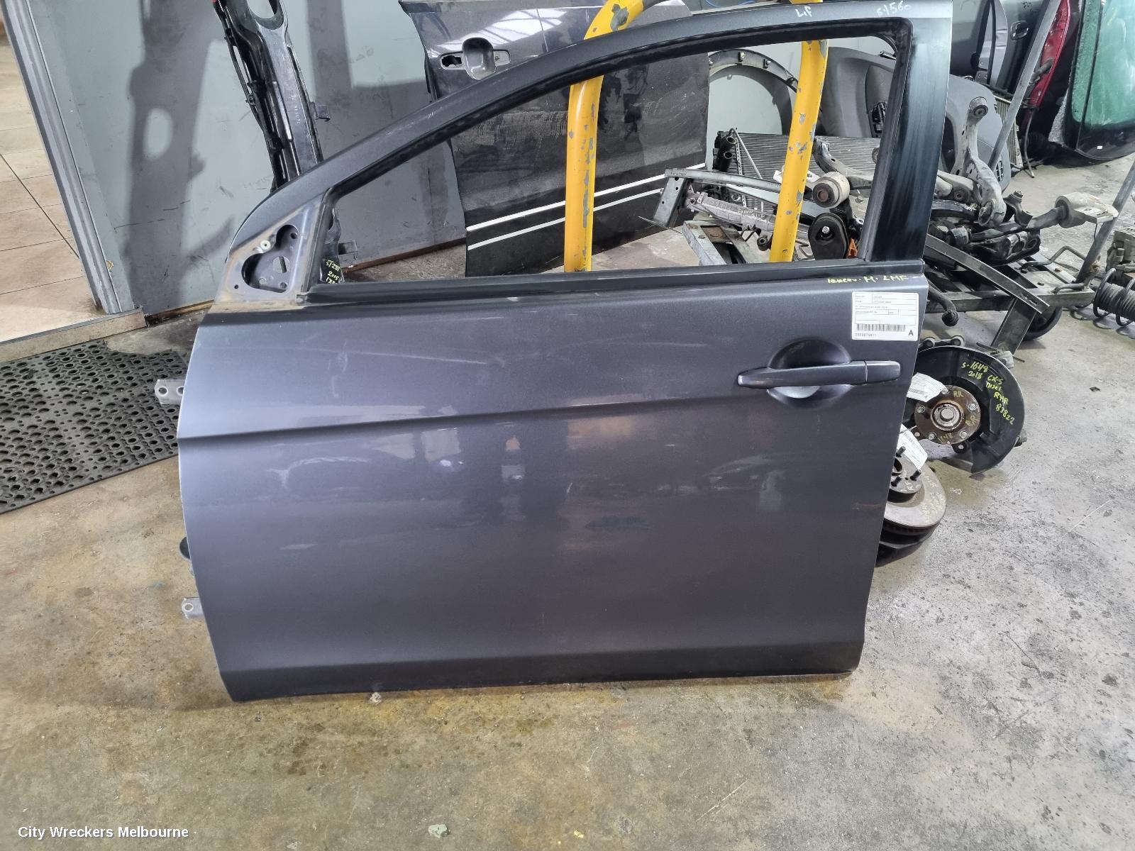 MITSUBISHI LANCER LEFT FRONT DOOR, CJ, SEDAN/HATCH, 07/2007 - 10/2015