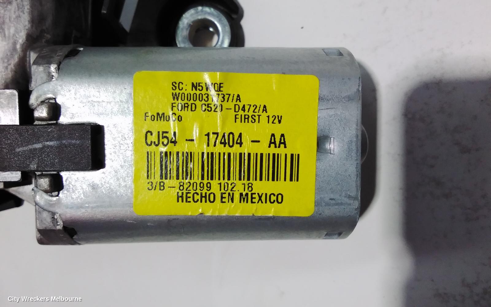 FORD ESCAPE WIPER MOTOR, TAILGATE, ZG, 09/2016 - 05/2020
