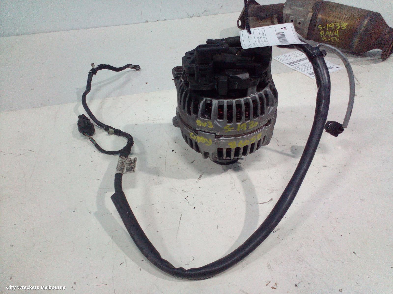 VOLKSWAGEN CADDY ALTERNATOR, PETROL, 1.2, BOSCH 140AMP, 2K, 08/2010 - 06/2015
