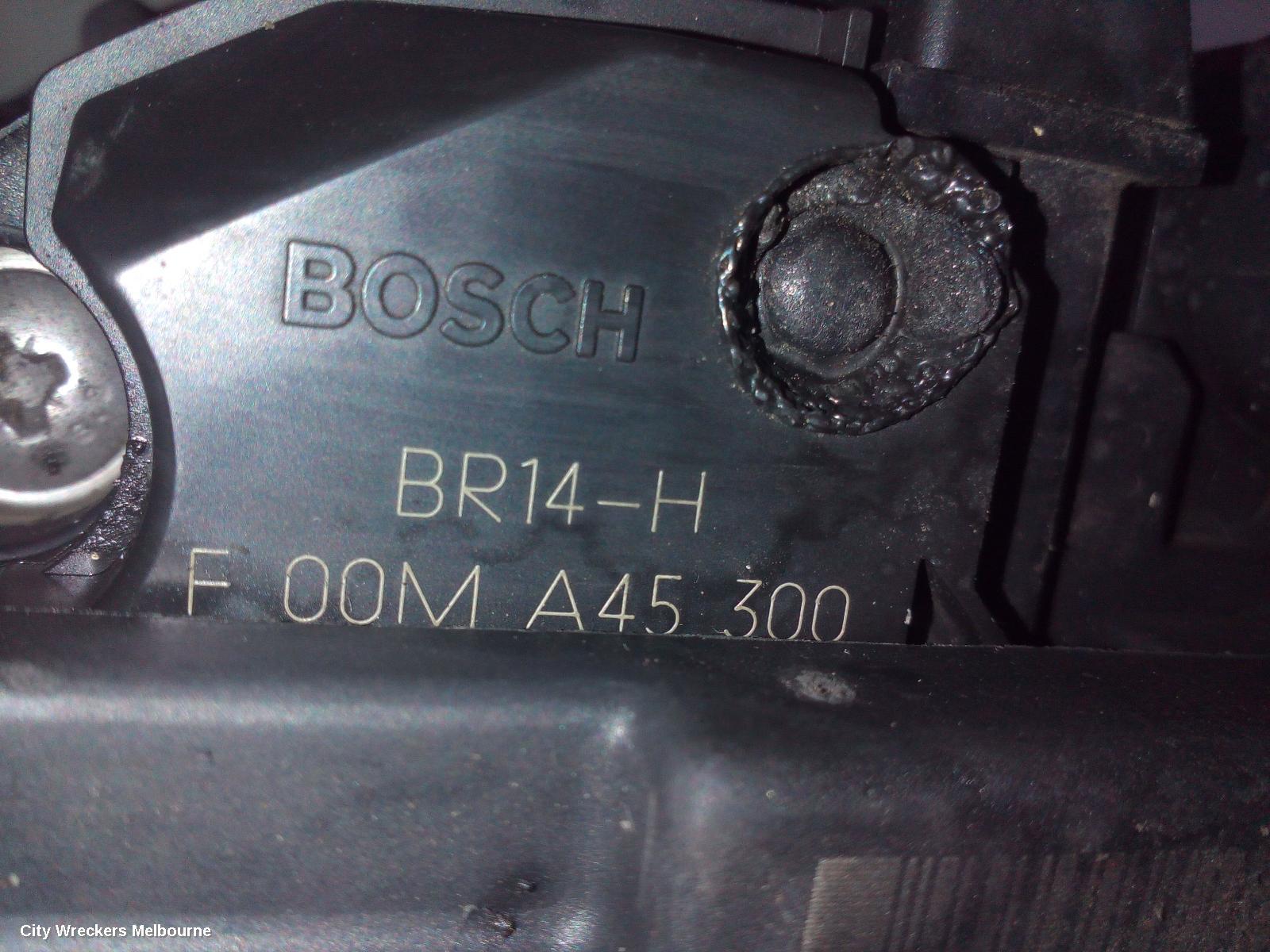 VOLKSWAGEN CADDY ALTERNATOR, PETROL, 1.2, BOSCH 140AMP, 2K, 08/2010 - 06/2015