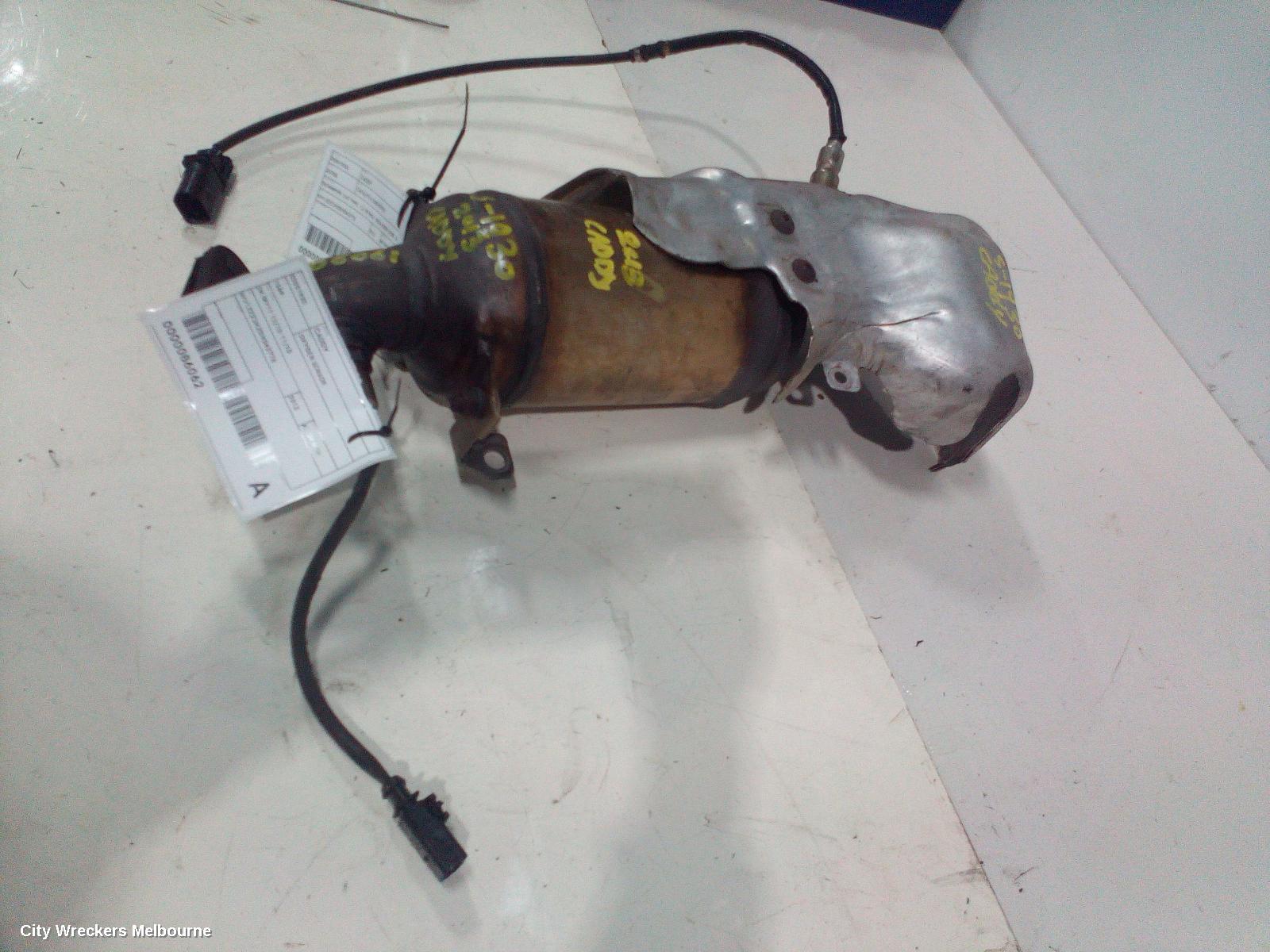 VOLKSWAGEN CADDY CATALYTIC CONVERTER, DOWNPIPE-CAT TYPE, 1.2, PETROL, CBZA/CBZB CODE, 2K, 08/2010 - 06/2015